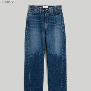 Madewell Women's Straight Leg Jeans in Deep Blue